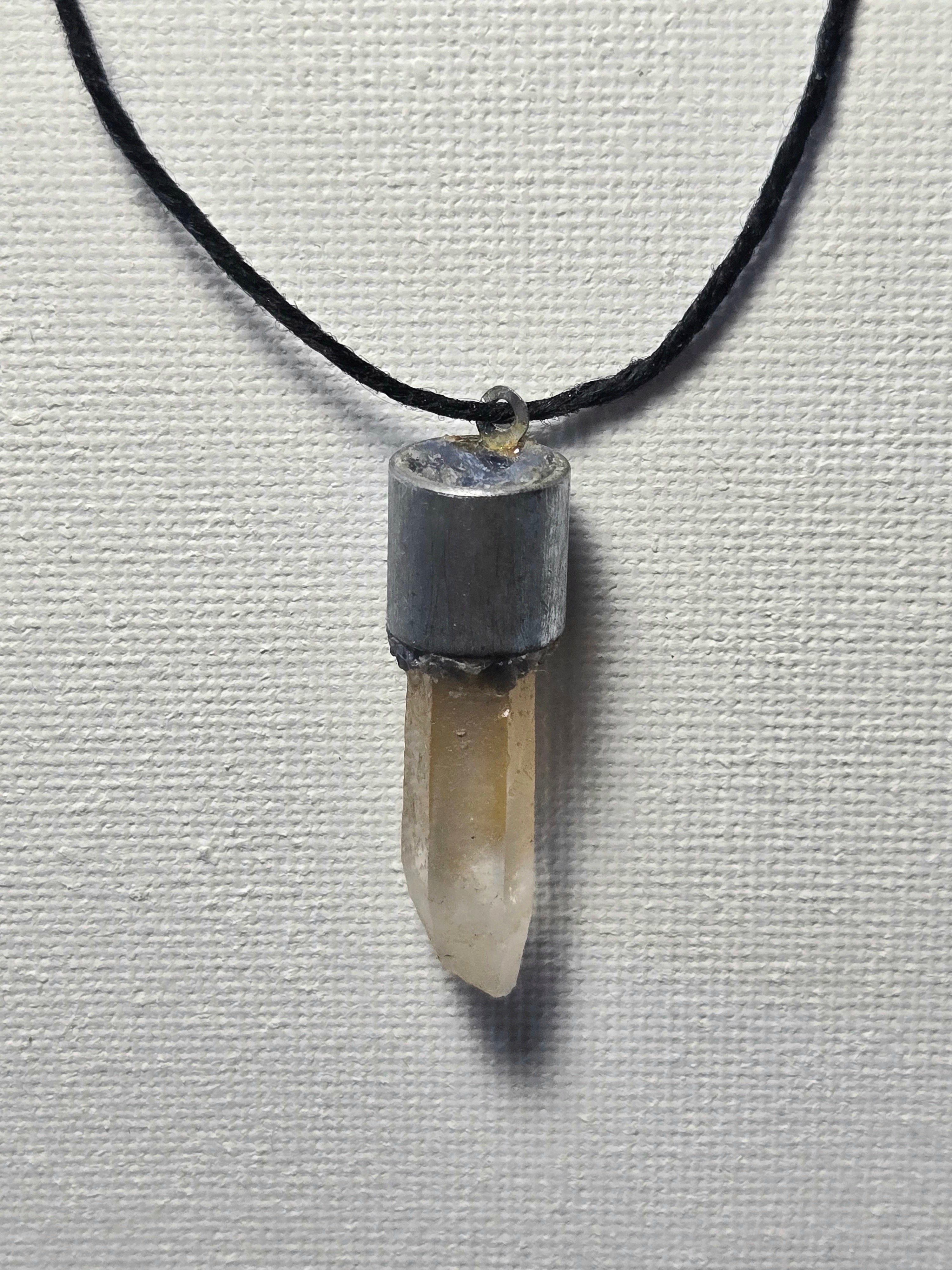 Tangerine Quartz in Sodalite